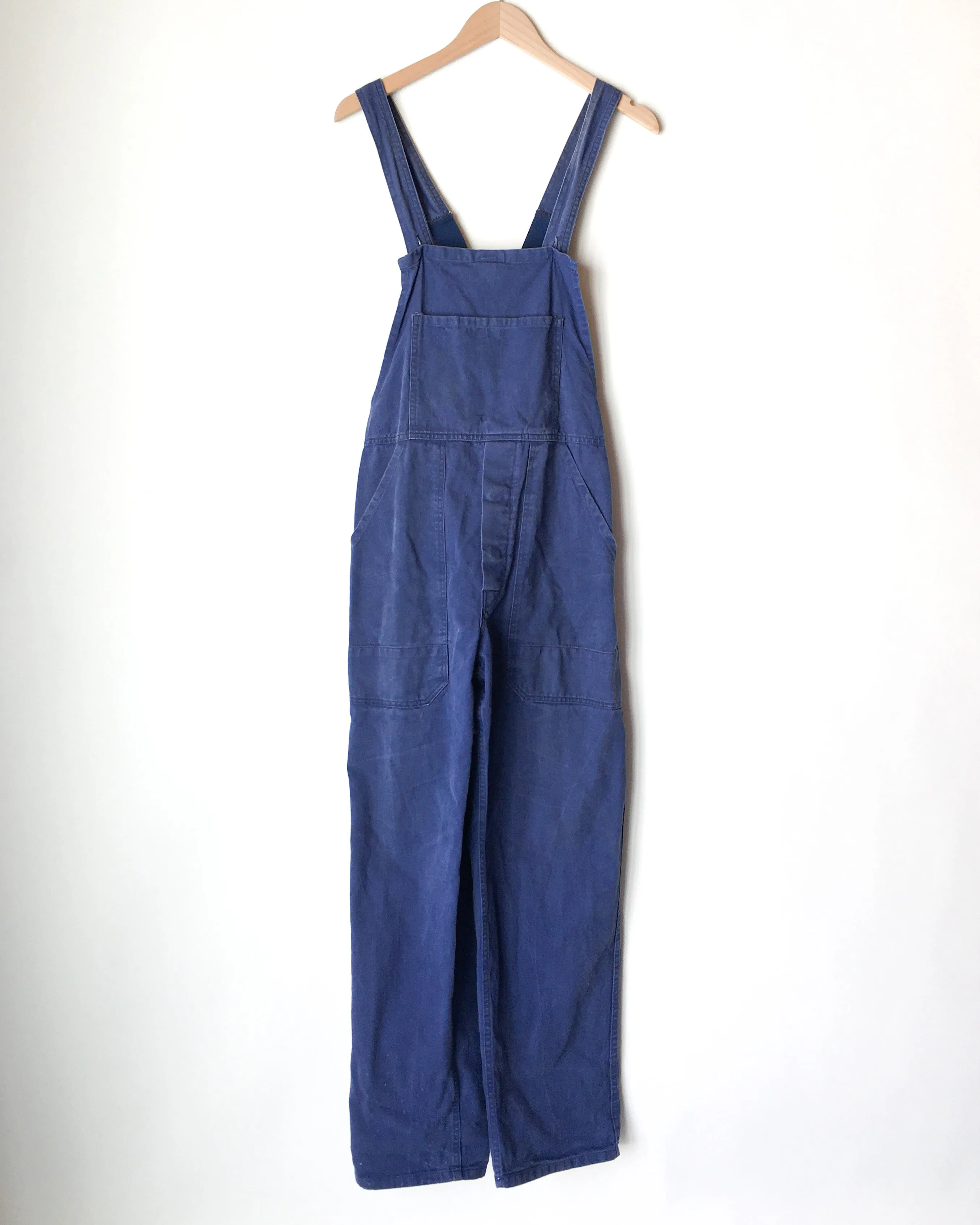 1980's European Denim Overalls