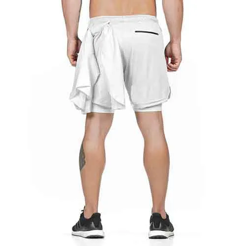 2-in-1 Secure Pocket Shorts