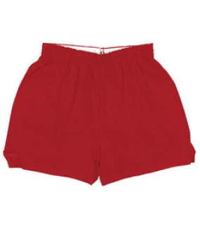 2202 Badger Youth 2" 50/50 Cheer Short Red