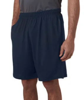 44S30 Gildan Performance Adult 9" Shorts with Pocket Navy