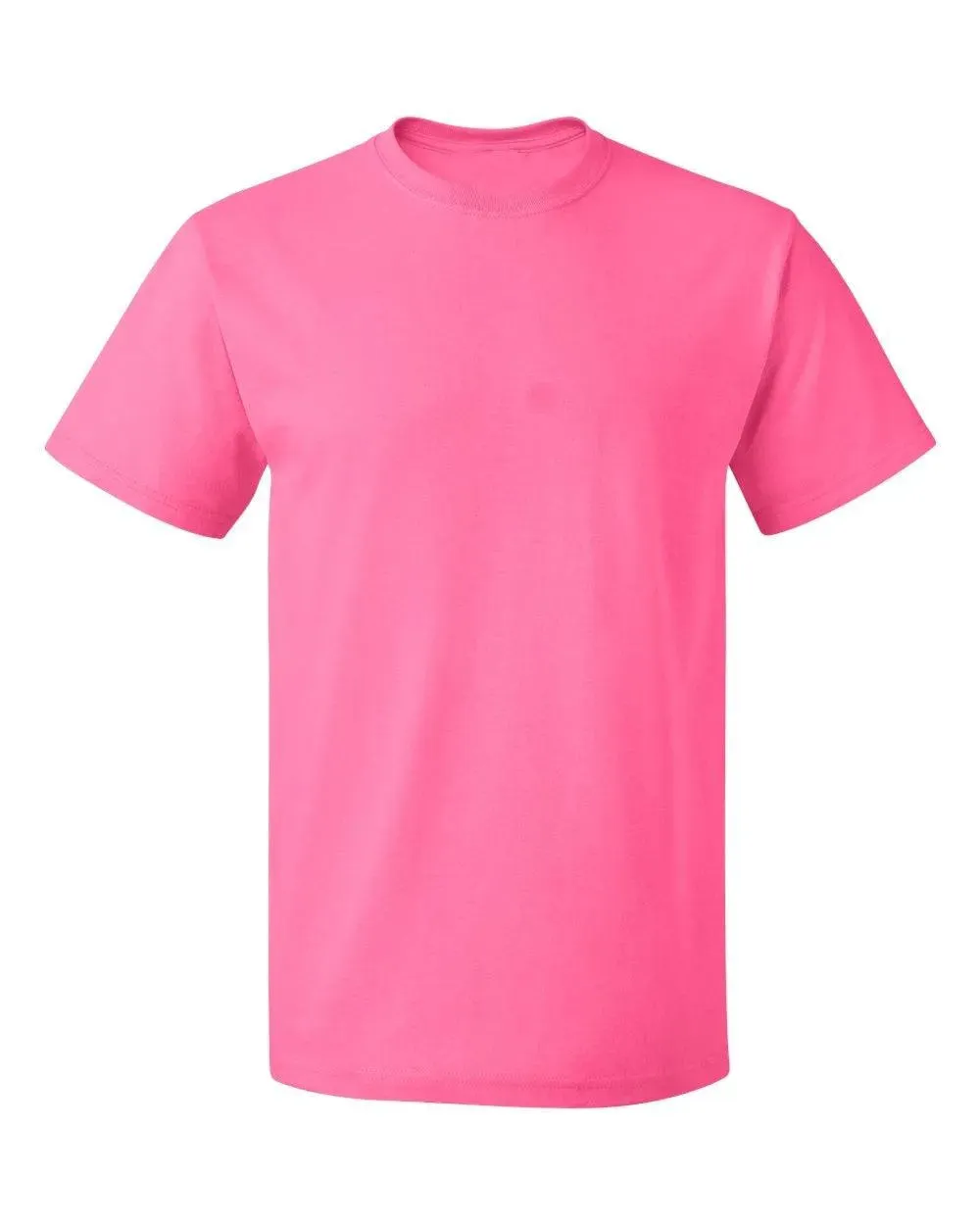 5-Pack 100% Cotton Women's Crew Neck Short Sleeve T-Shirts