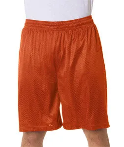 7209 Badger Adult Mesh/Tricot 9" Shorts Burnt Orange