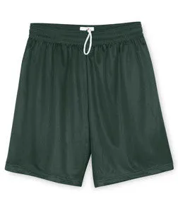 7239 Badger Adult Poly Mini-Mesh 9" Shorts Forest Green