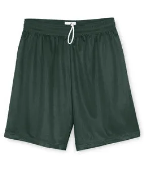 7239 Badger Adult Poly Mini-Mesh 9" Shorts Forest Green