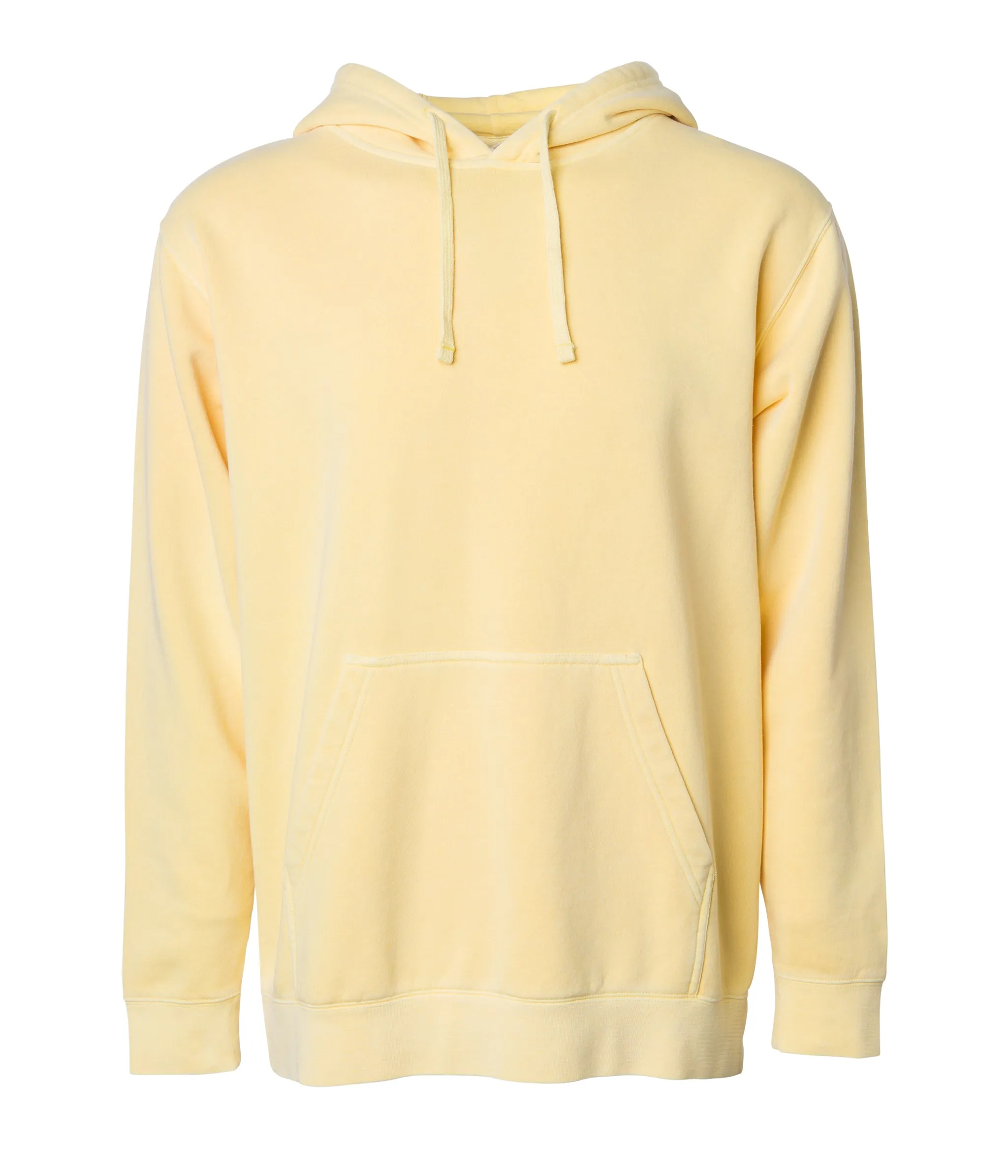 9oz. Unisex Midweight Pigment Dye Pullover Hood