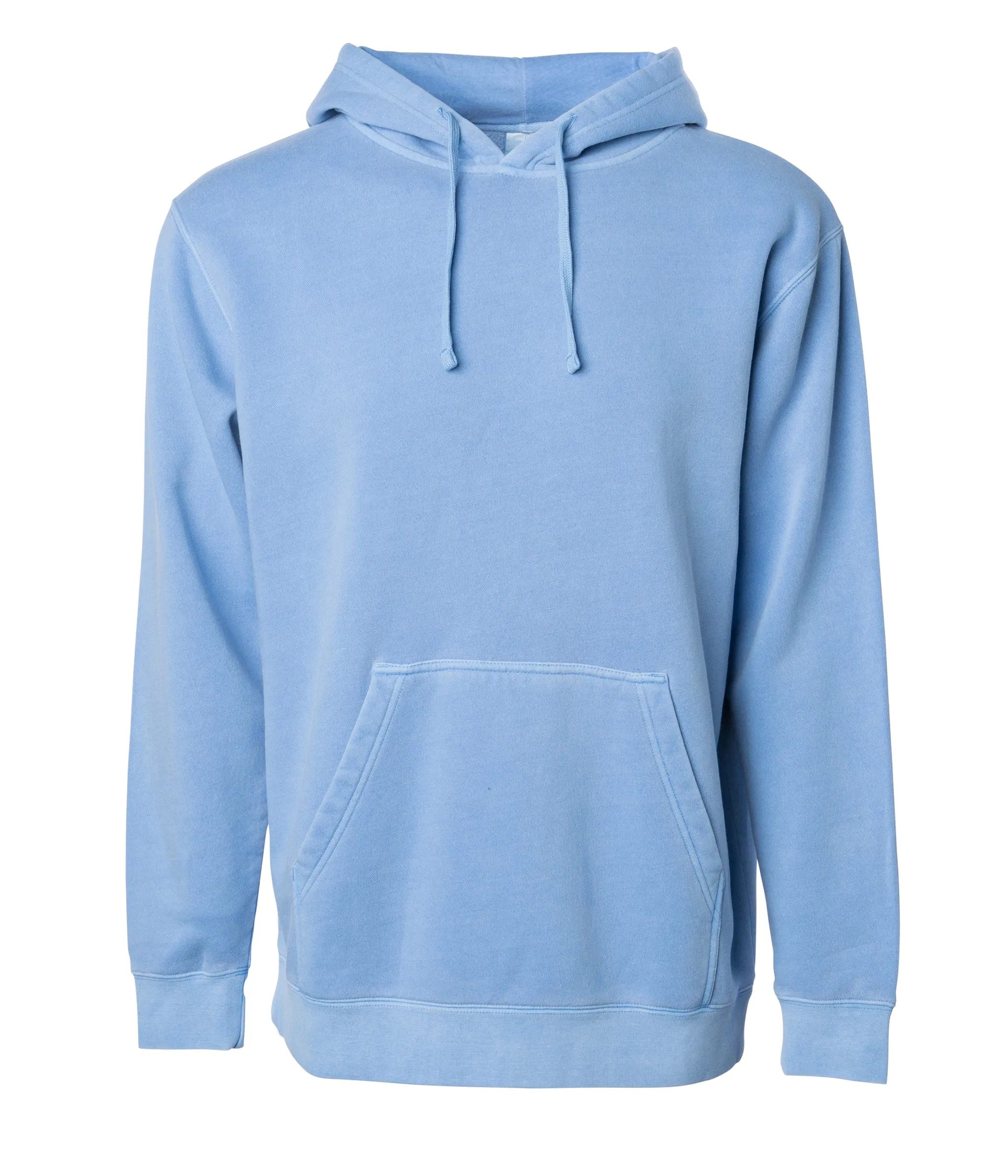 9oz. Unisex Midweight Pigment Dye Pullover Hood