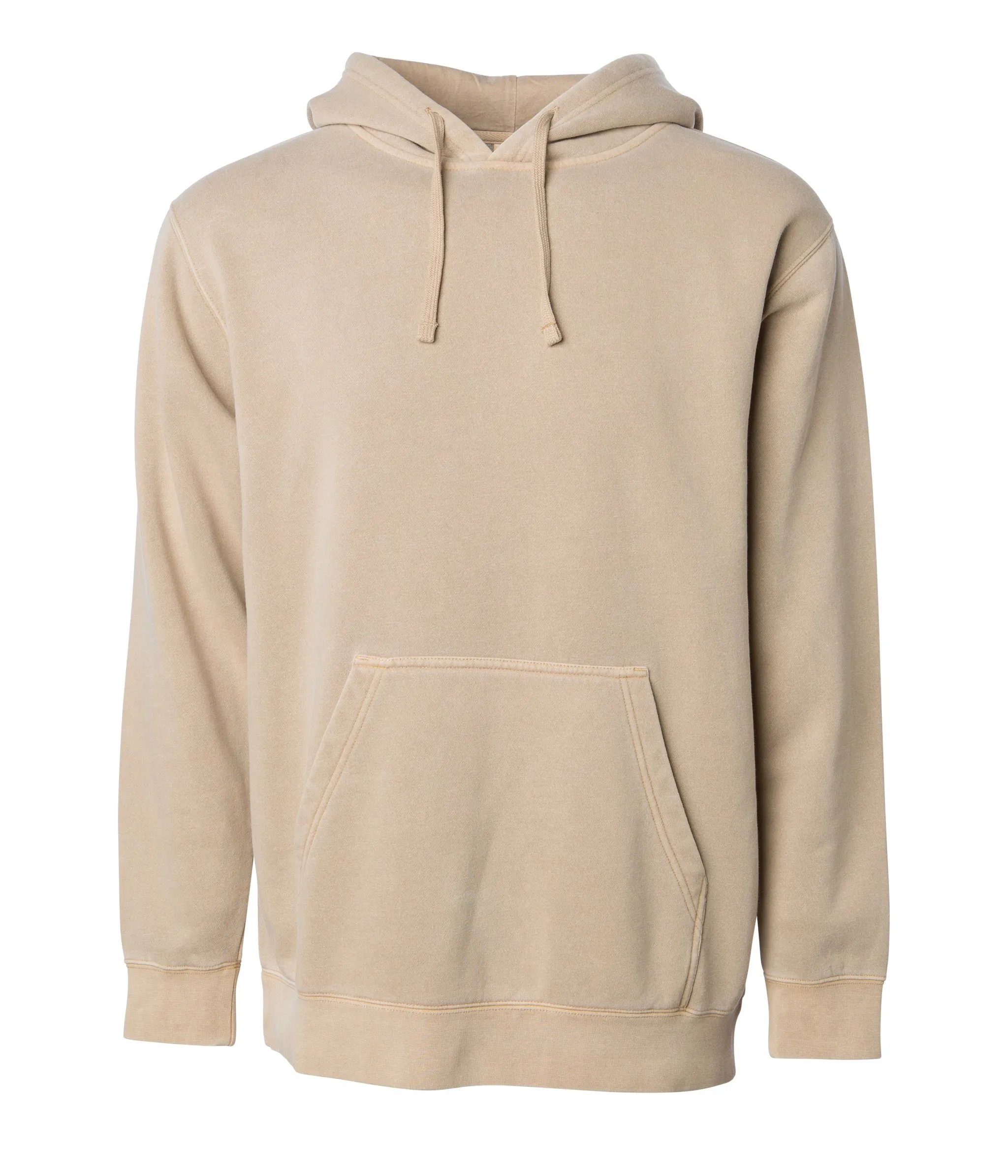 9oz. Unisex Midweight Pigment Dye Pullover Hood