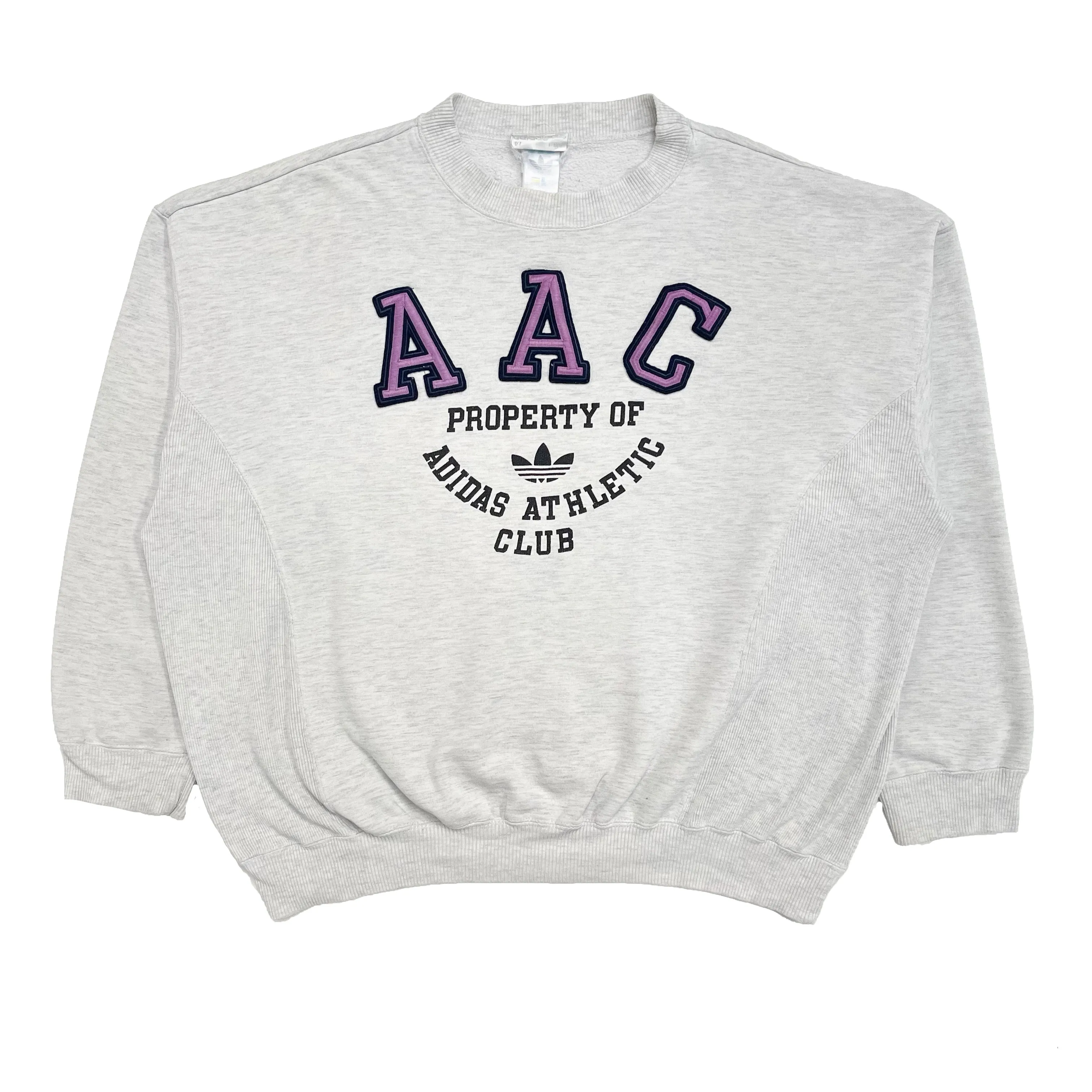 Adidas 90s Athletics Club embroidered sweatshirt (L)