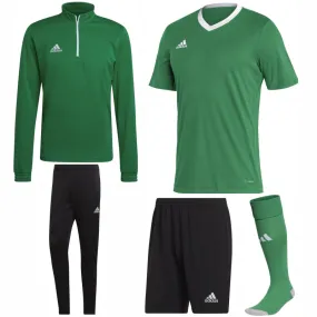 ADIDAS ENTRADA 22 TRAINING BUNDLE TEAM POWER GREEN
