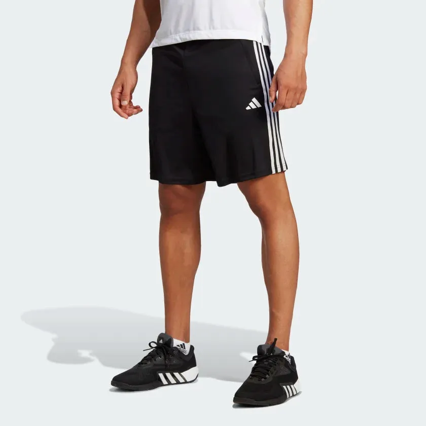 Adidas Men Train Essentials Pique 3-Stripes Training Shorts