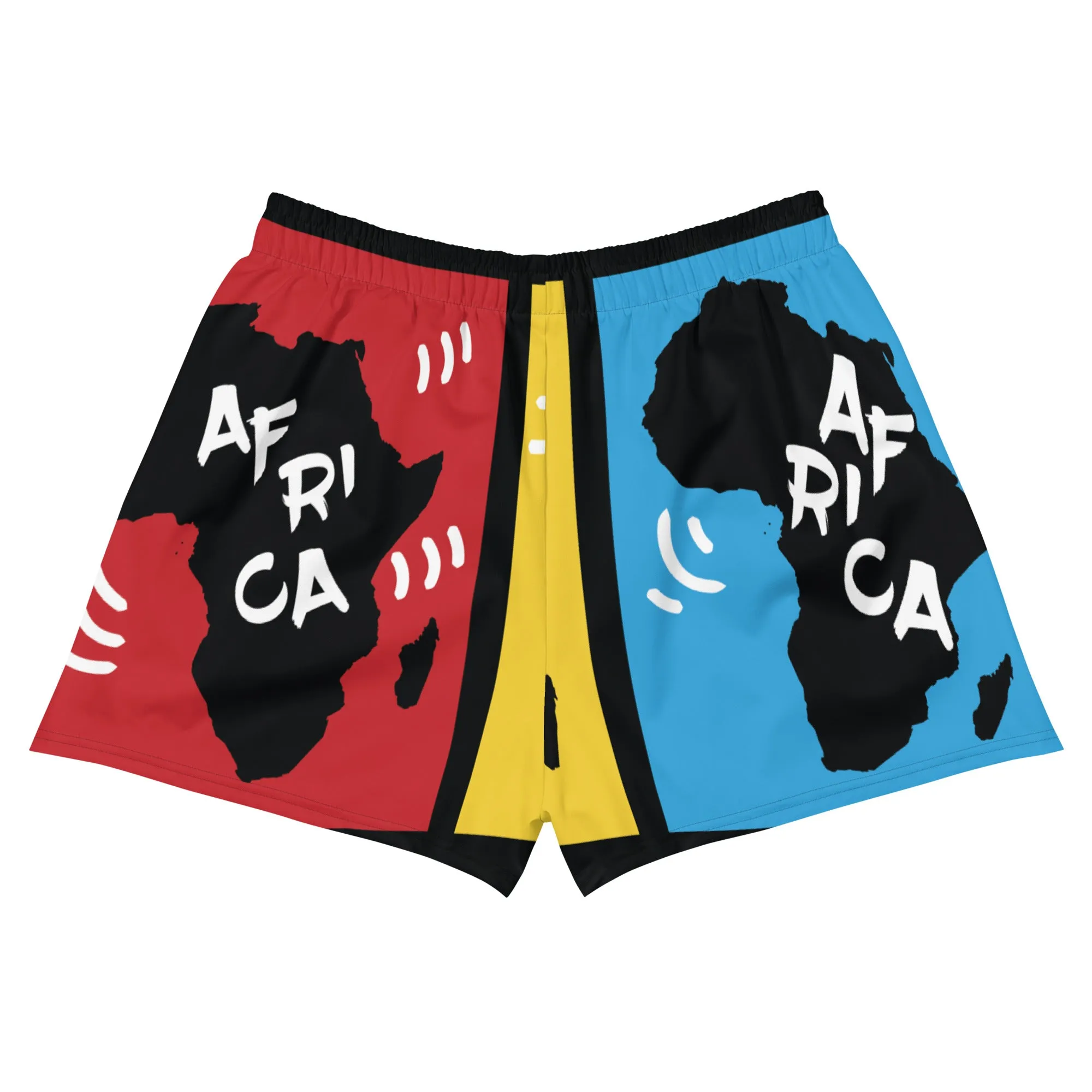 AFRICA PRIMARY All-Over Print Unisex Athletic Shorts