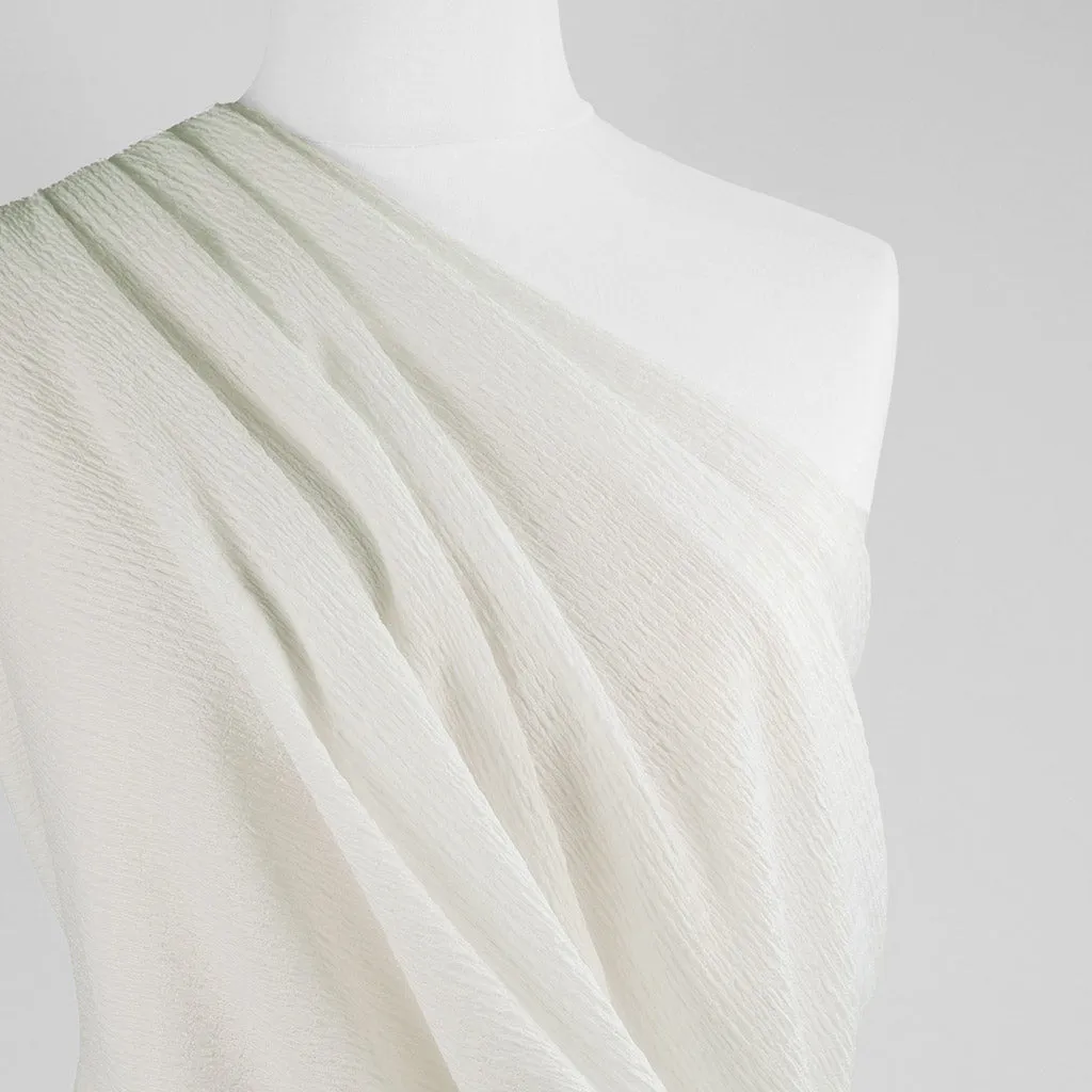 Aspen - Ivory Bark Stretch Rib Fabric