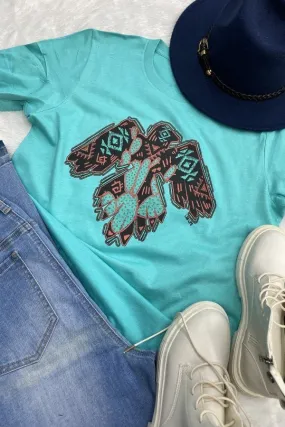 BC AZTEC THUNDER  - TURQUOISE