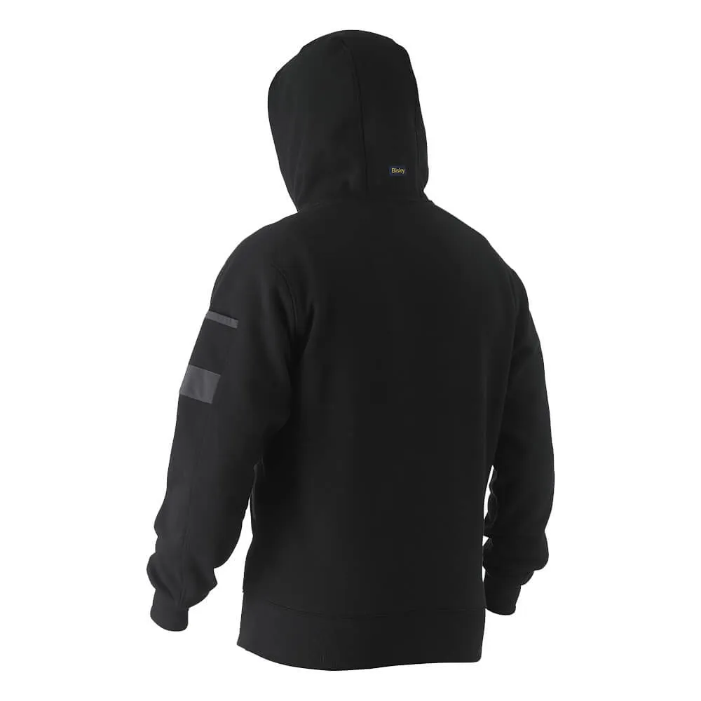 Bisley BK6724 Work Fleece Hoodie Black