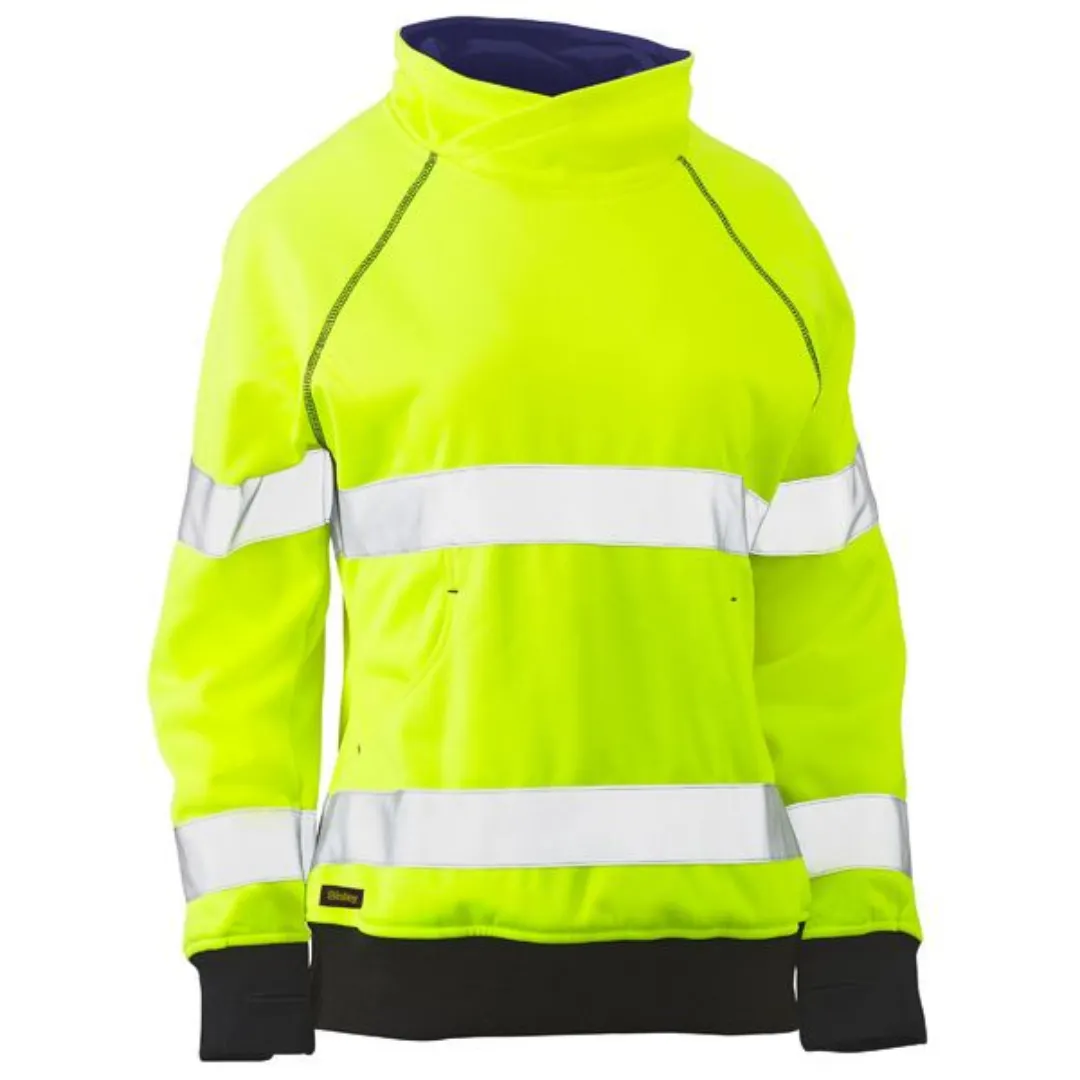 Bisley Women's Taped Hi-Vis Fleece Jumper BKL6818T