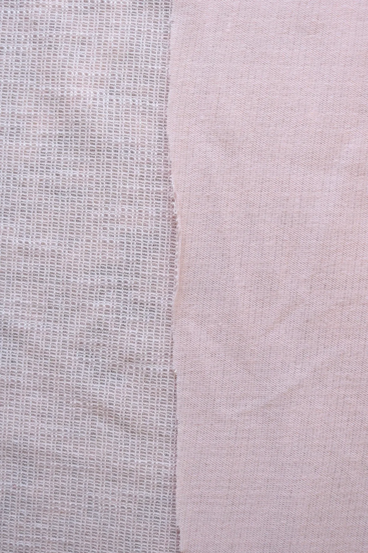 Blush Impressionist Double Sweater Knit