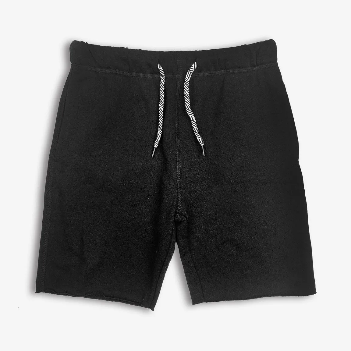 Boys Black Camp Shorts