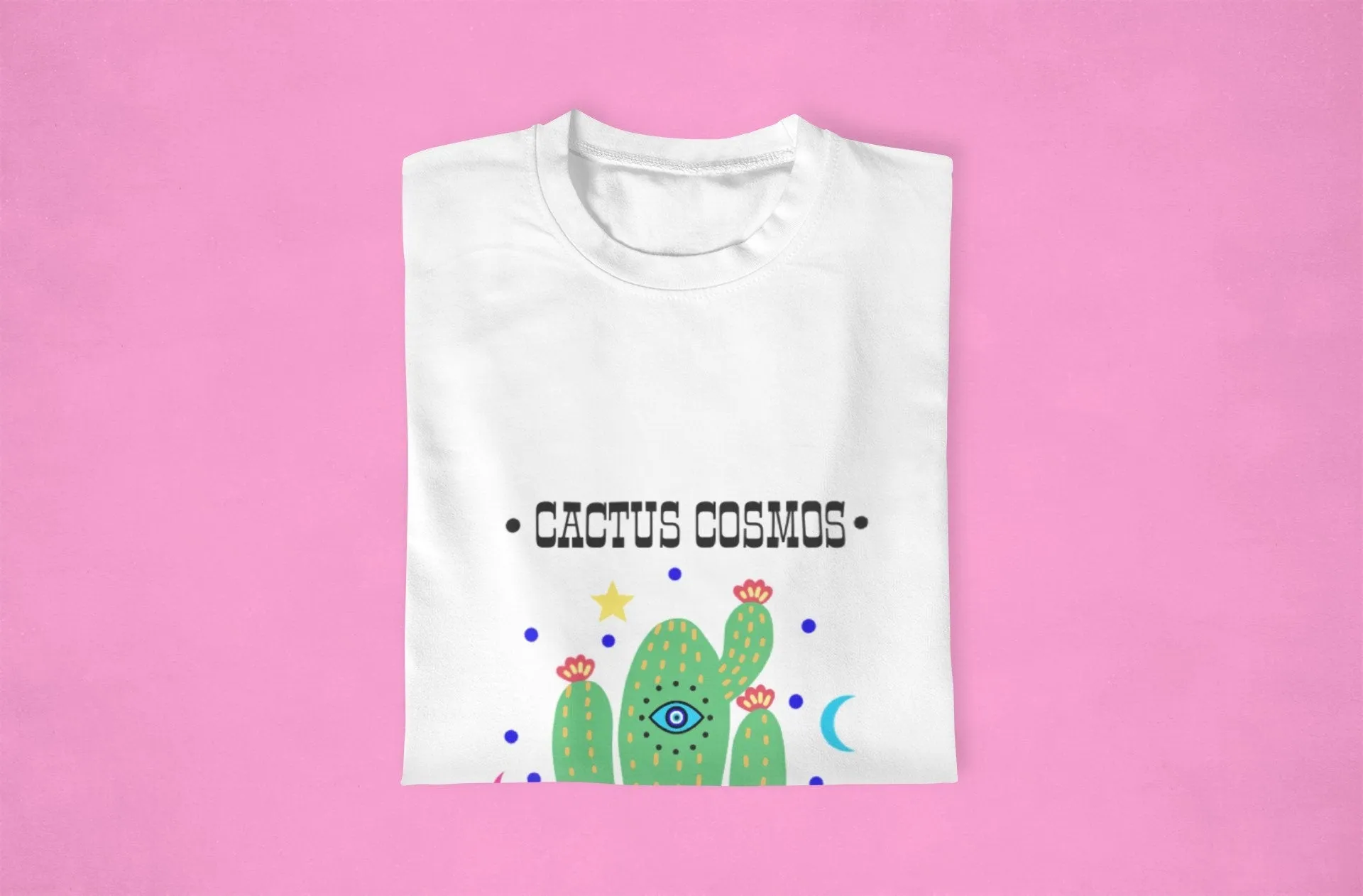Cactus Cosmos Evil Eye T shirt, Cactus T Shirt, Evil Eye T shirt