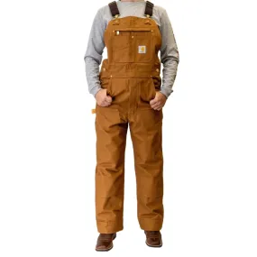 Carhartt Duck Bib Overalls - 102776 - Zipper Pocket