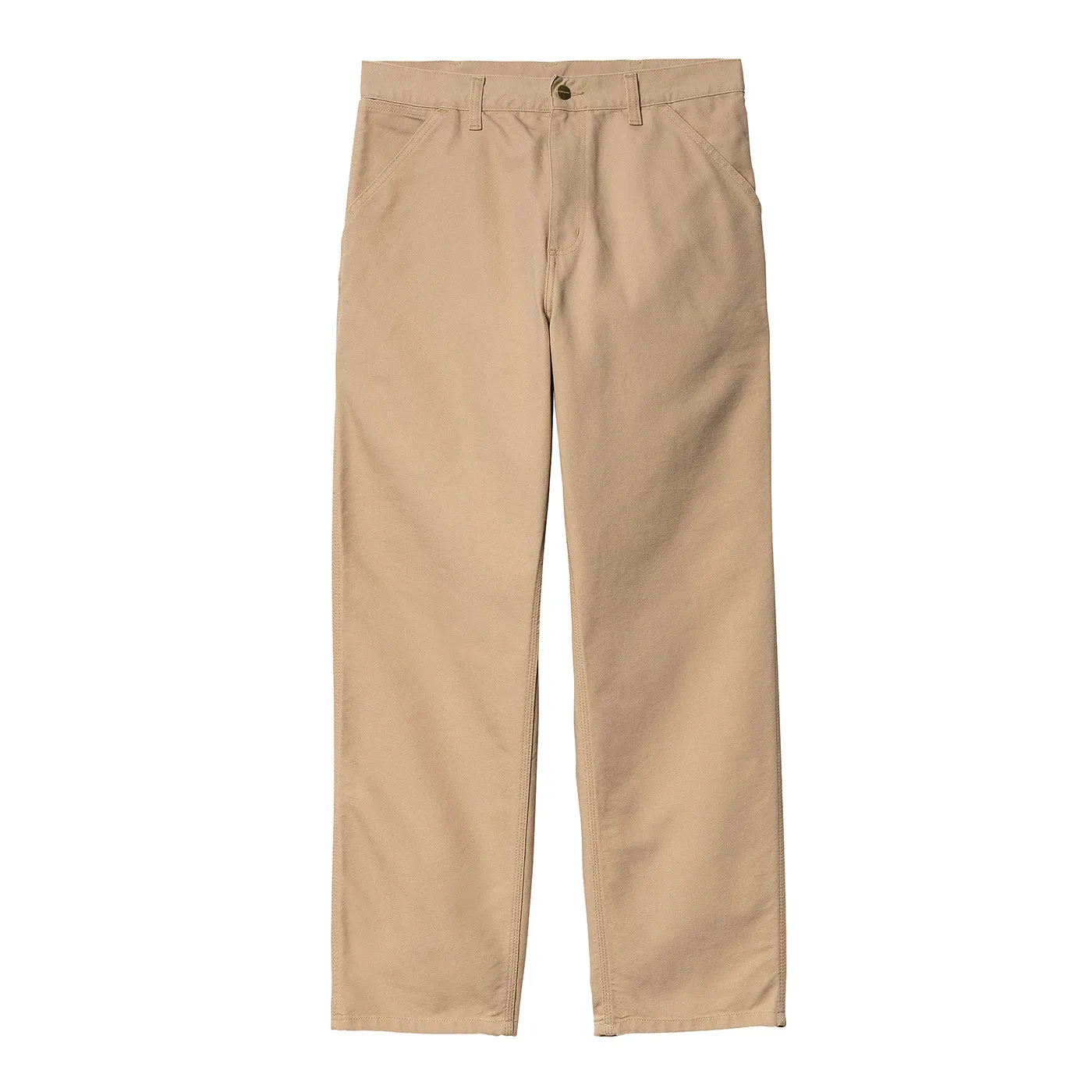 Carhartt WIP Single Knee Pant - Dusty H Brown Rinsed