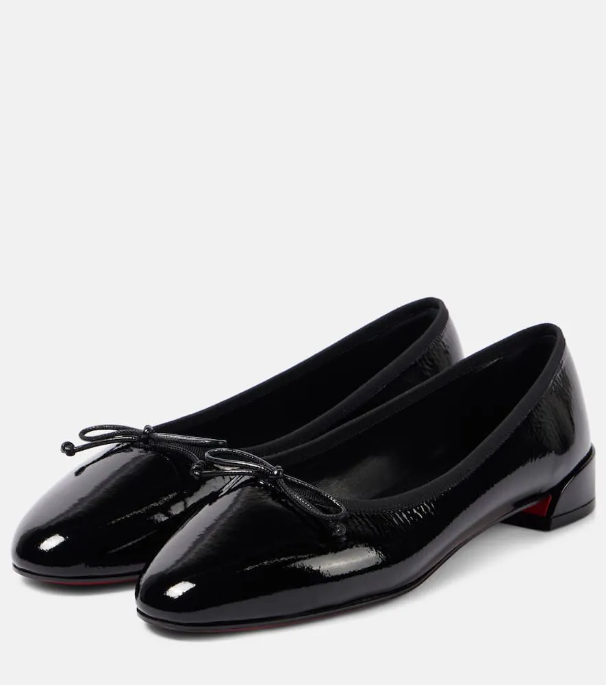 Christian Louboutin Sweetie Jane patent leather ballet flats