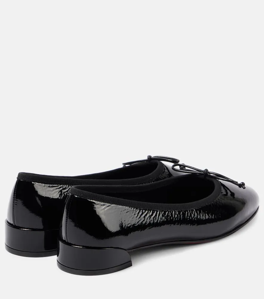 Christian Louboutin Sweetie Jane patent leather ballet flats
