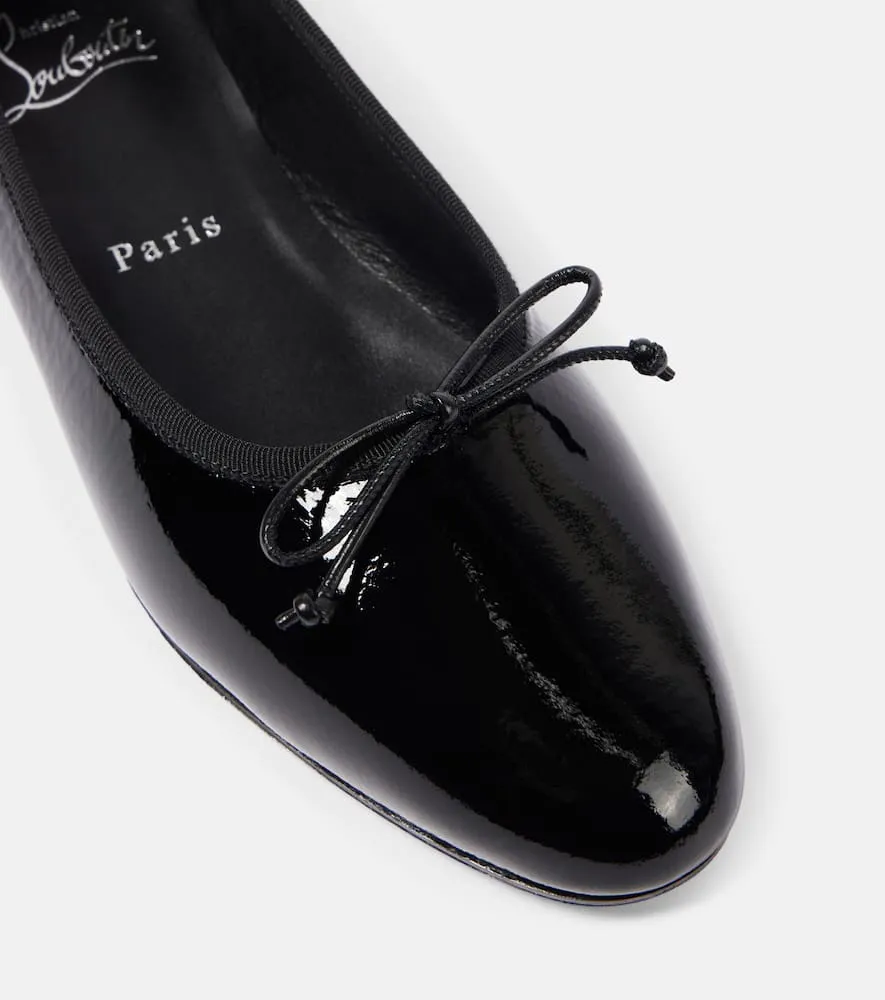 Christian Louboutin Sweetie Jane patent leather ballet flats