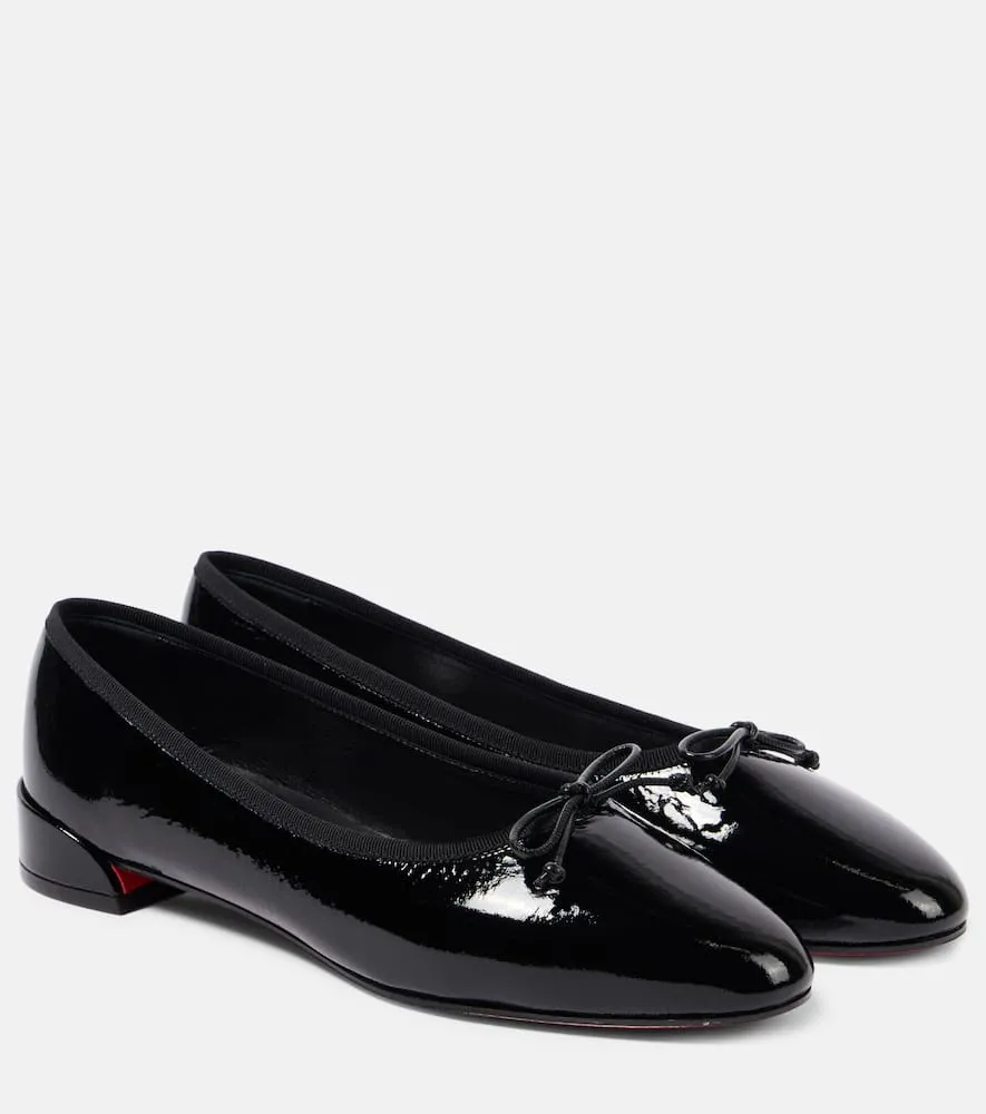 Christian Louboutin Sweetie Jane patent leather ballet flats