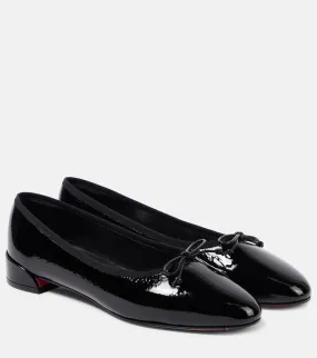 Christian Louboutin Sweetie Jane patent leather ballet flats