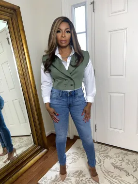 Cropped Vest
