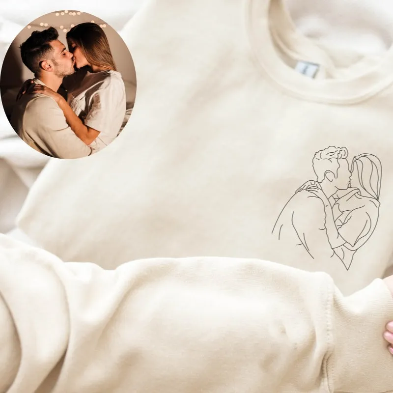 Custom Embroidered Hoodie Sweatshirt Gifts For Family