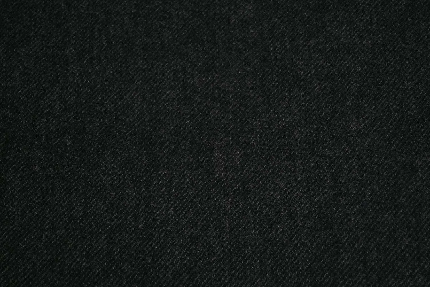 Dark Gray Plain Wool Fabric