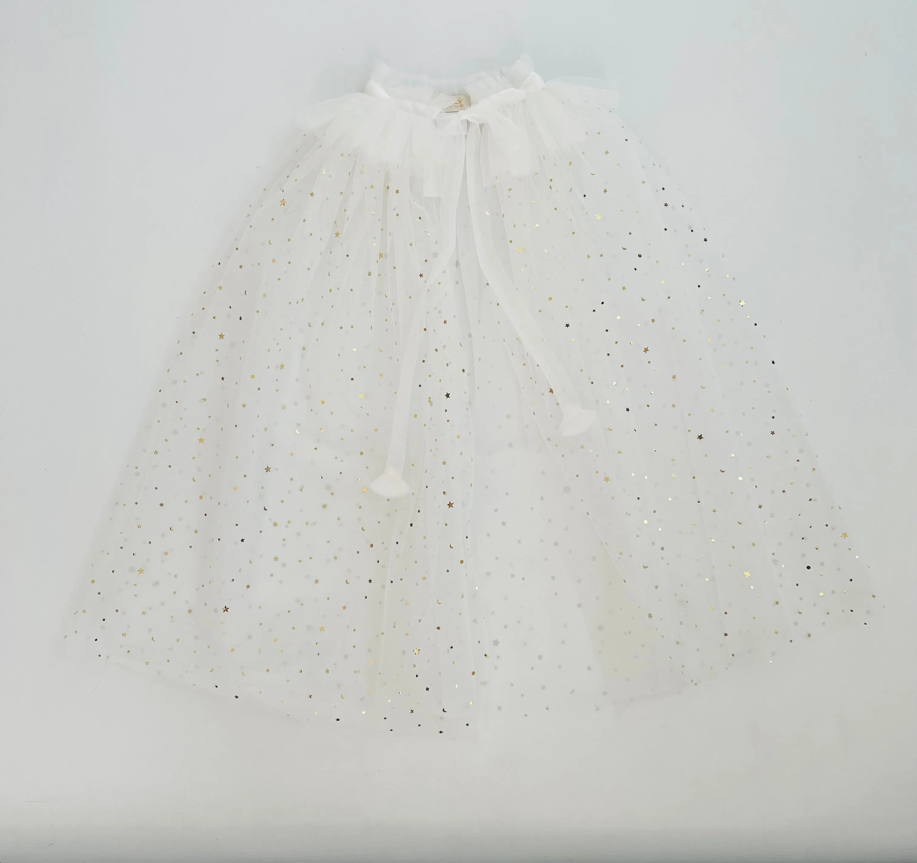 DOLLY® STARS & MOON ⭐️ 🌙 TULLE CAPE white