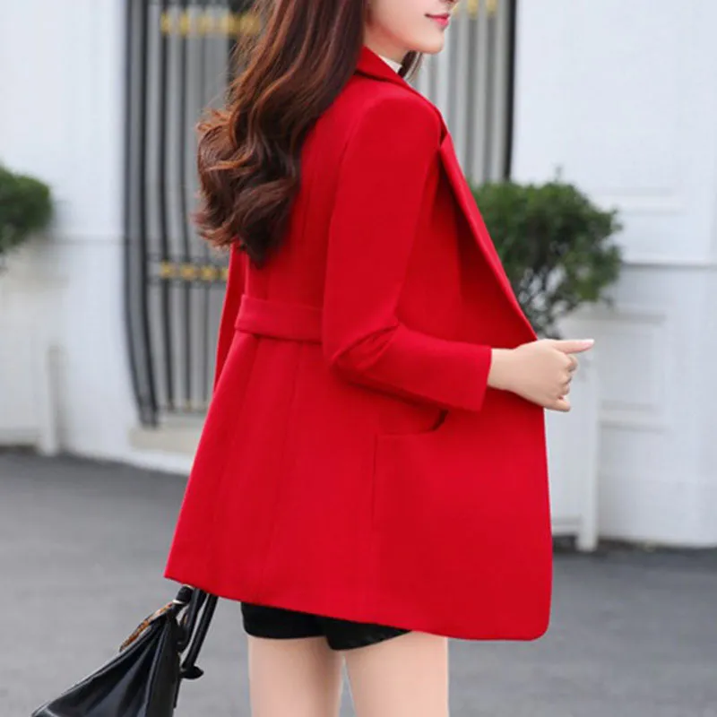 Double Breasted Midi Wool Coat