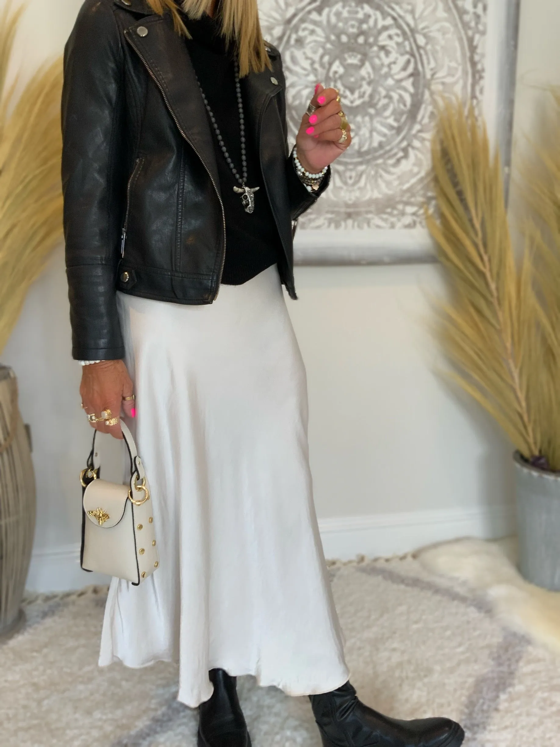 Faux Leather Jacket