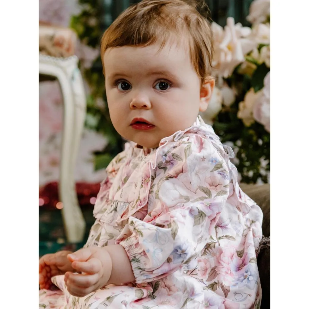 Fleur Harris Vintage Ruffle Dress (Castle Gardens)