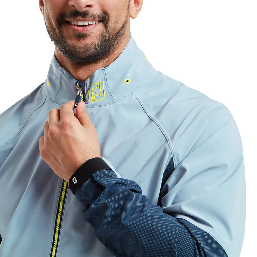 FootJoy HydroTour Waterproof Jacket - Slate/Navy/Primrose