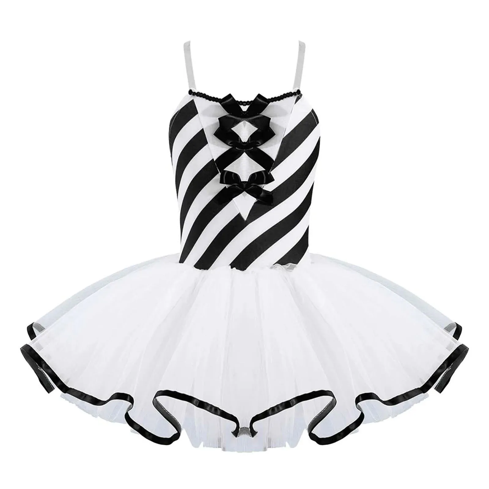 Girls Ballerina Party Costume Dance Wear Ballet Tutu Leotard