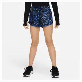 Girls' Dri-FIT Tempo Running Shorts Game Royal and Black