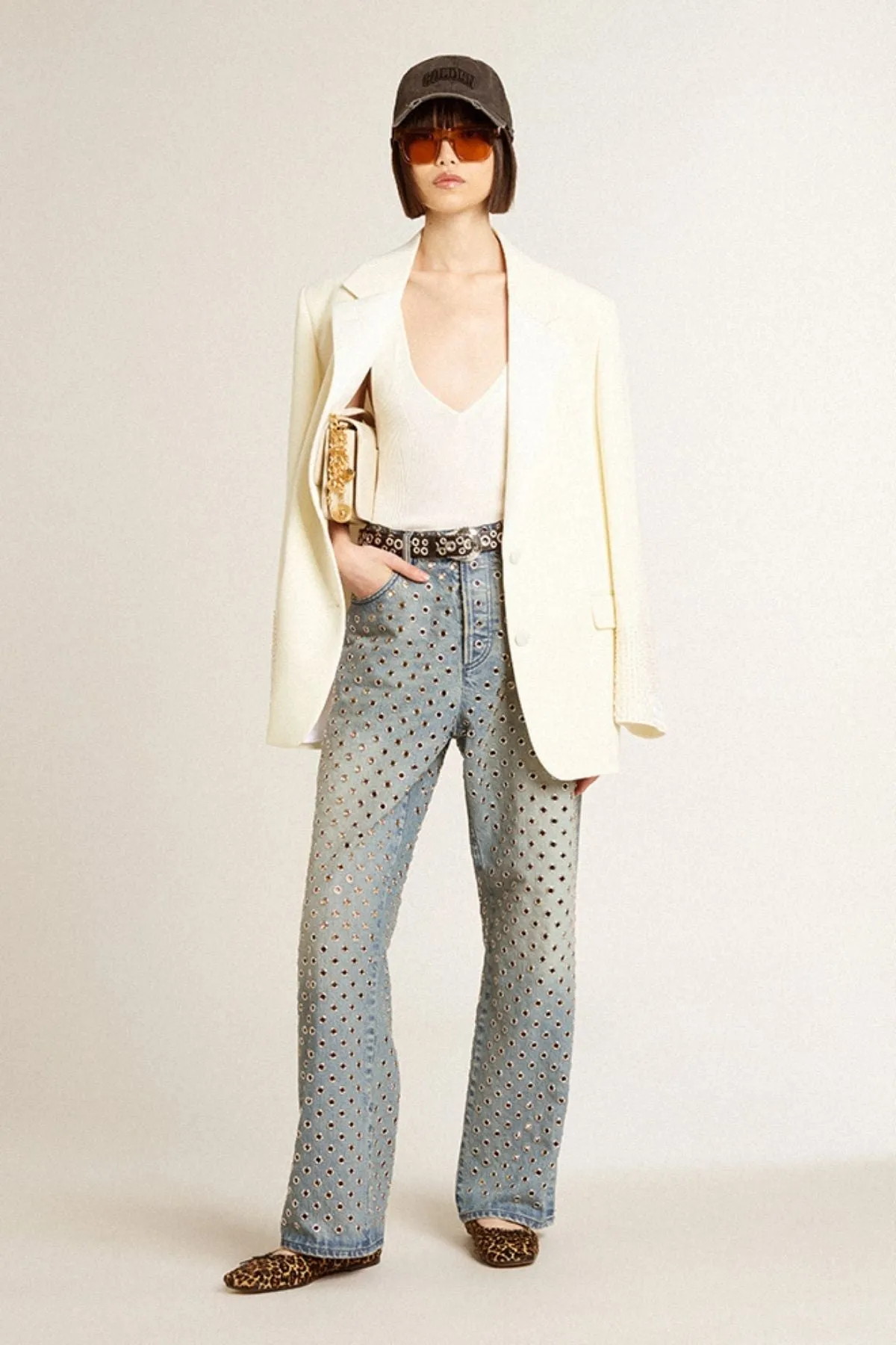 Golden Goose Amy Ballet Flat - Leopard