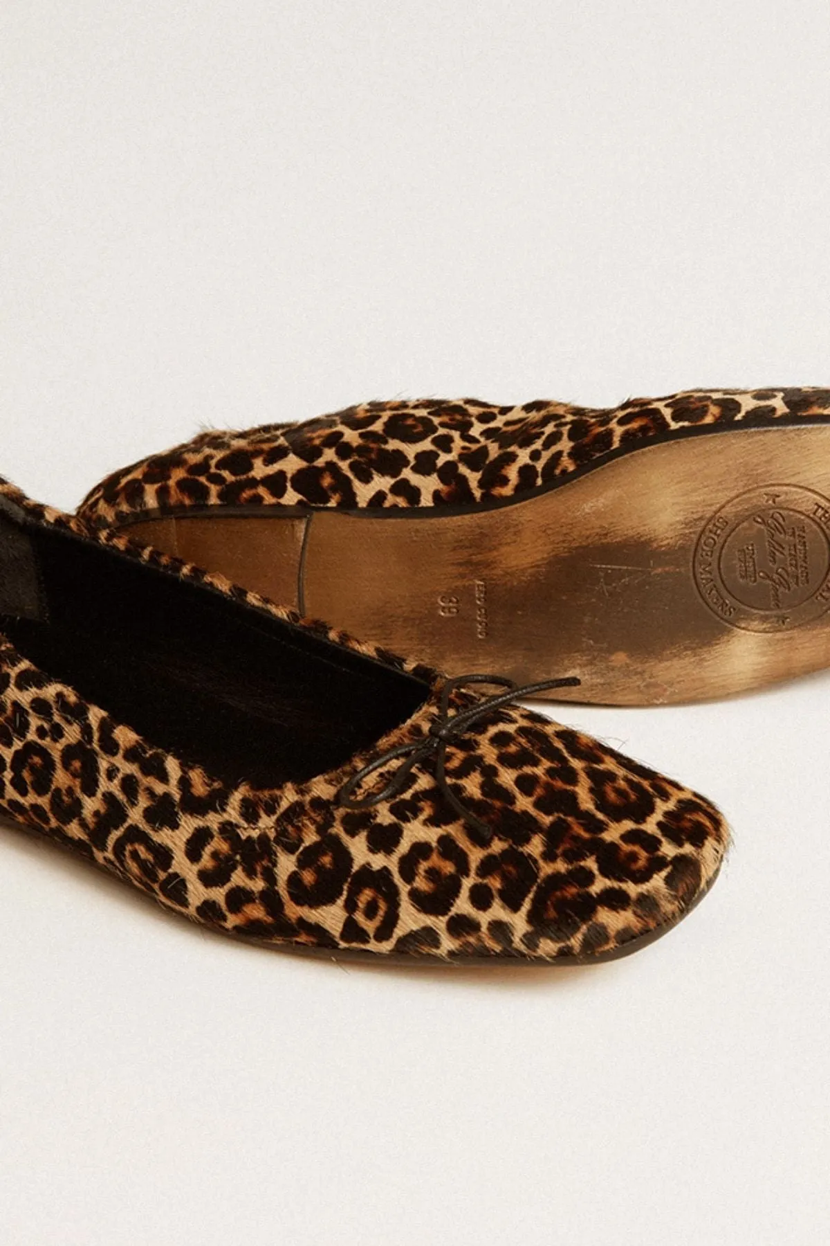 Golden Goose Amy Ballet Flat - Leopard