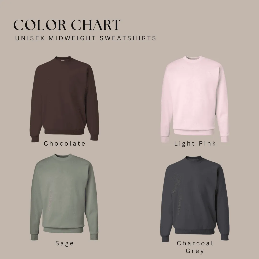 HUBBY & WIFEY Sweatshirt - Personalized Couple Matching