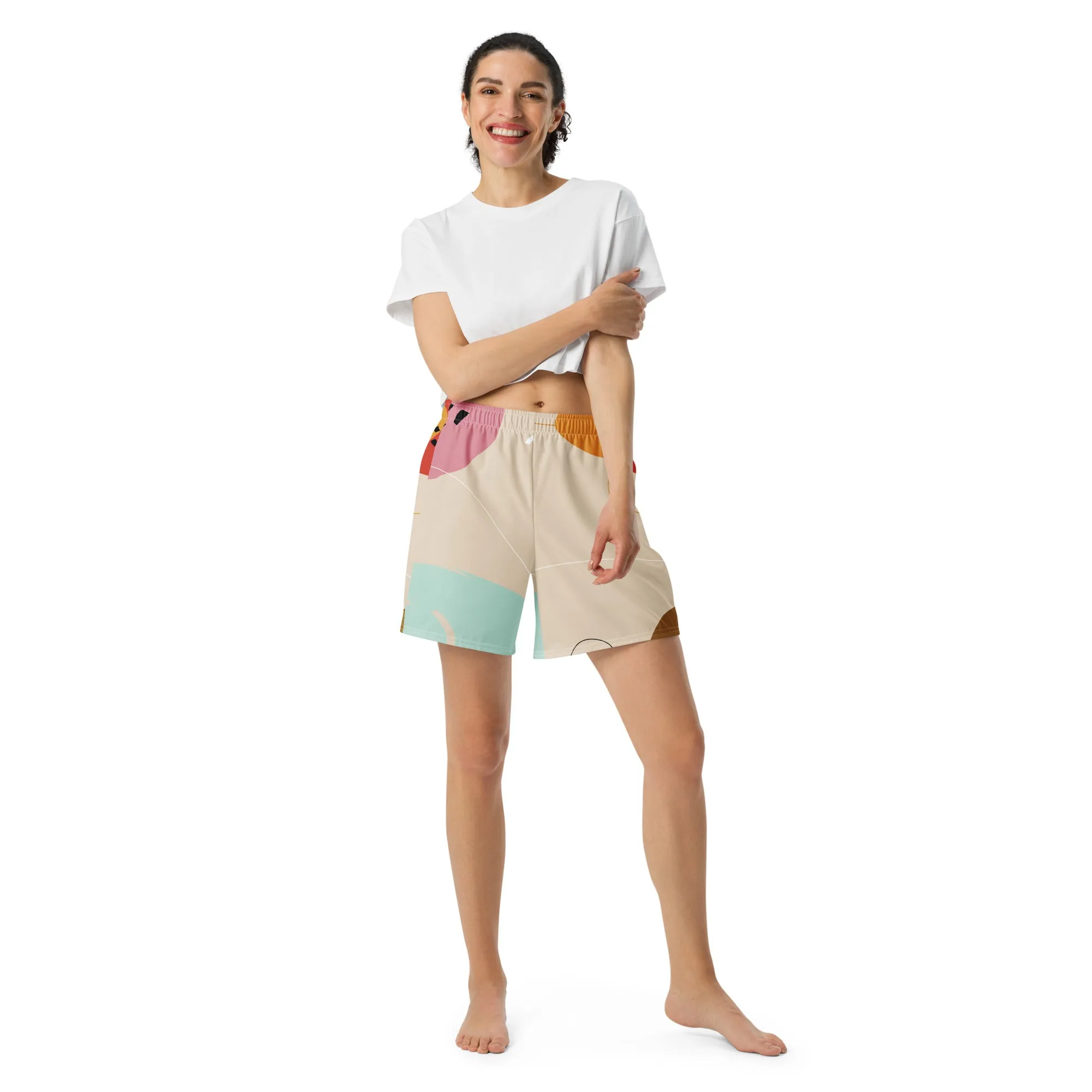 INSPIRATION All-Over Print Unisex Athletic Long Shorts