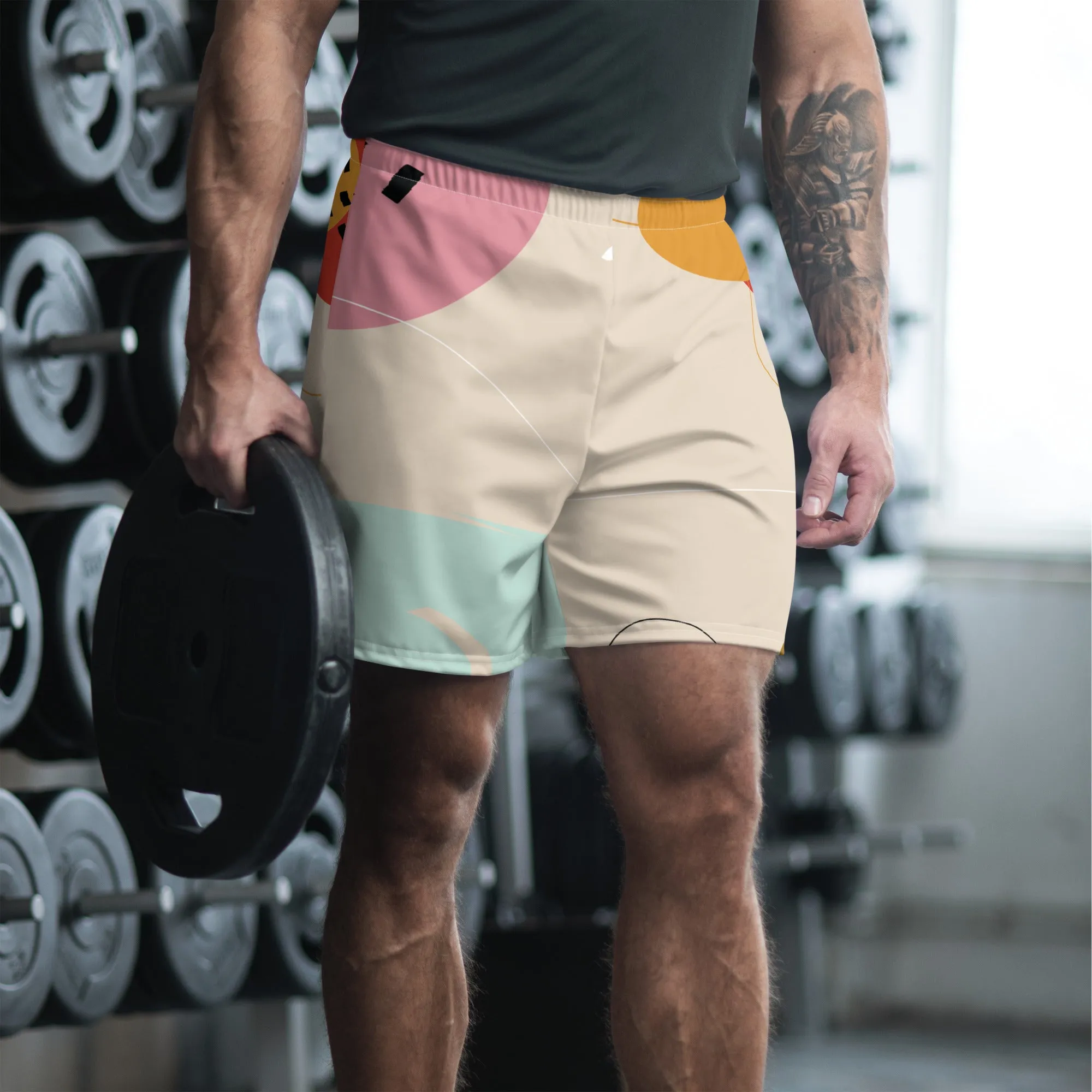 INSPIRATION All-Over Print Unisex Athletic Long Shorts
