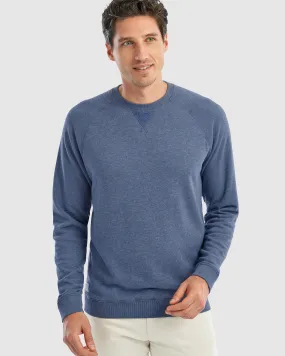 JOHNNIE-O HEATHERED PAMLICO FLEECE SWEATSHIRT - WAKE