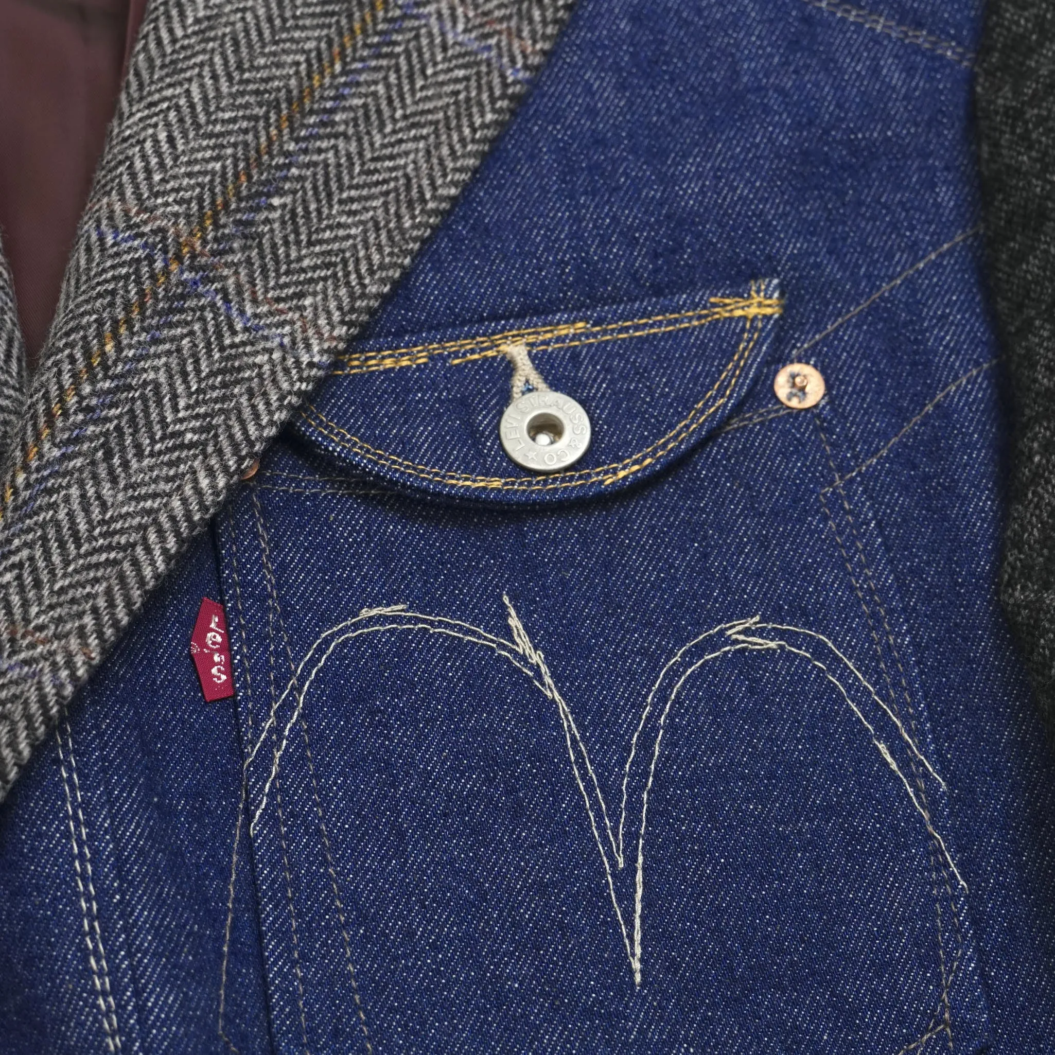 Junya Watanabe Man x Levi's® Patchwork Blazer