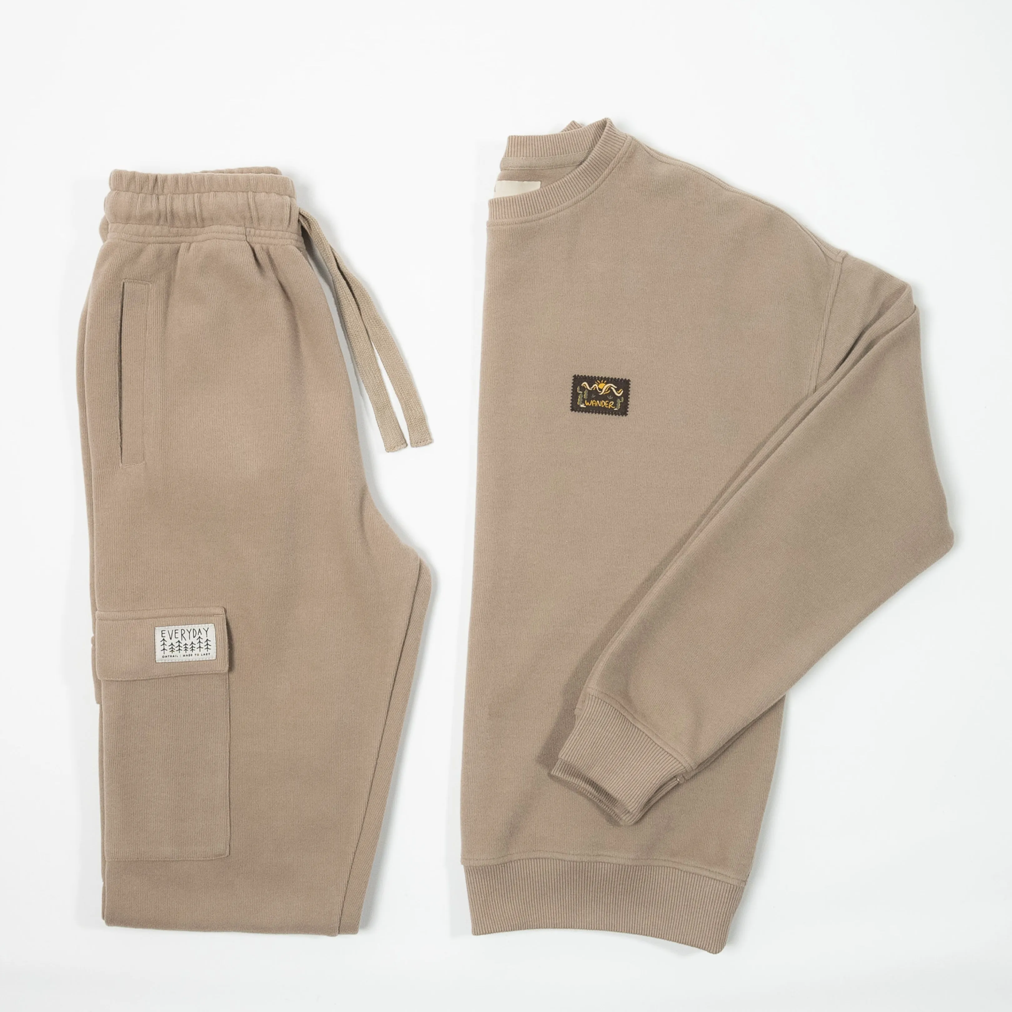 Kadın Travel Pants - Taş