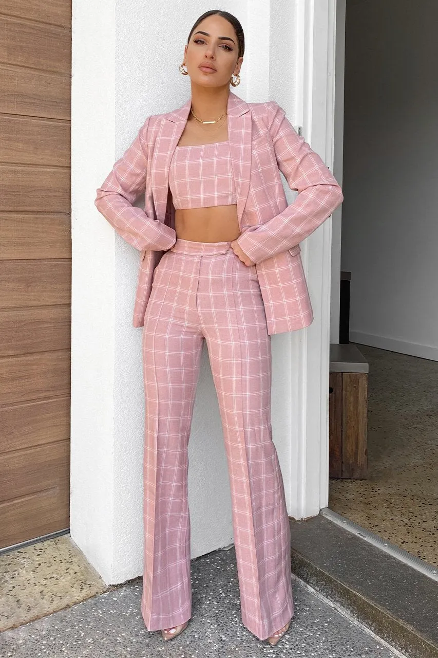 KARRIGAN CHECK BLAZER