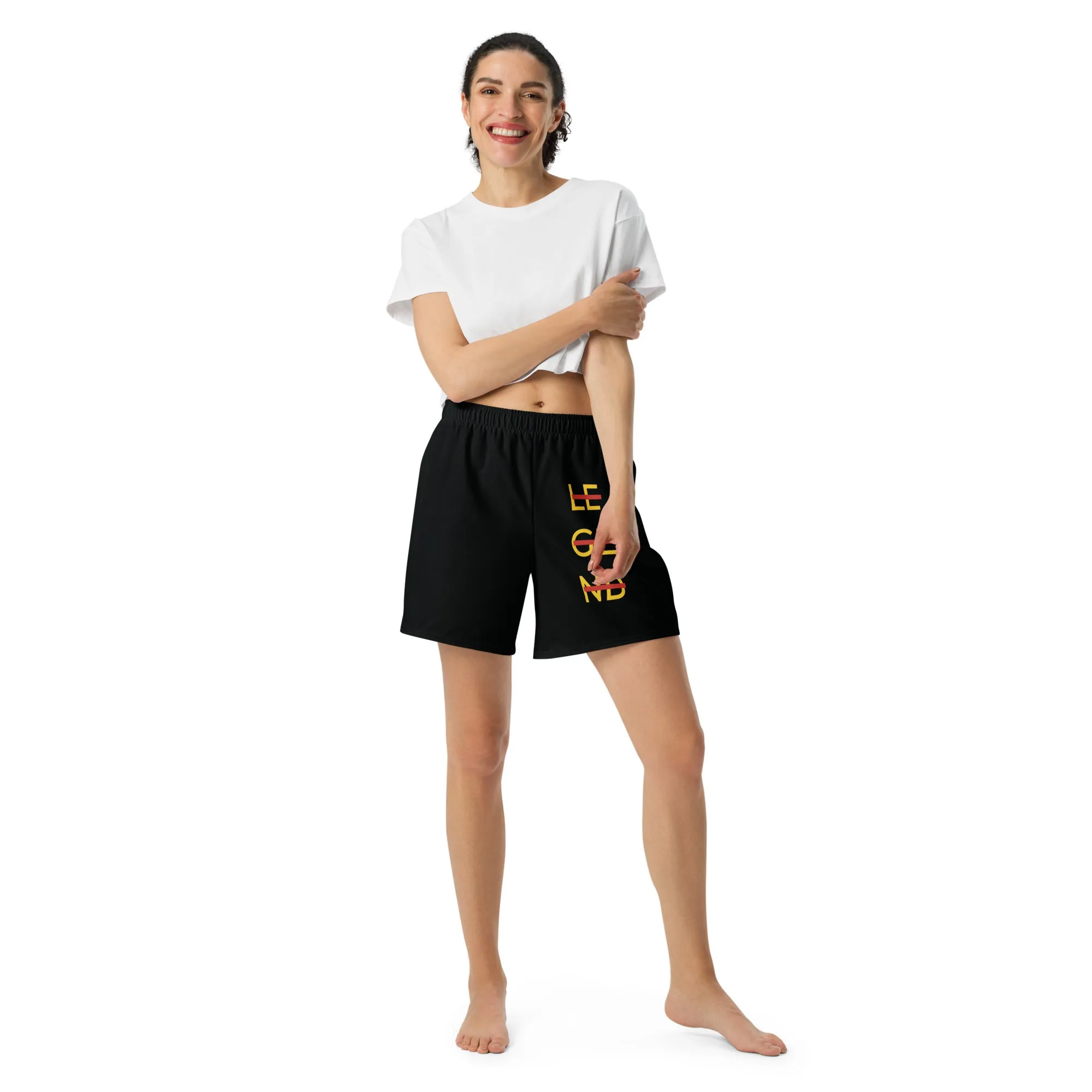 LEGEND All-Over Print Unisex Athletic Long Shorts