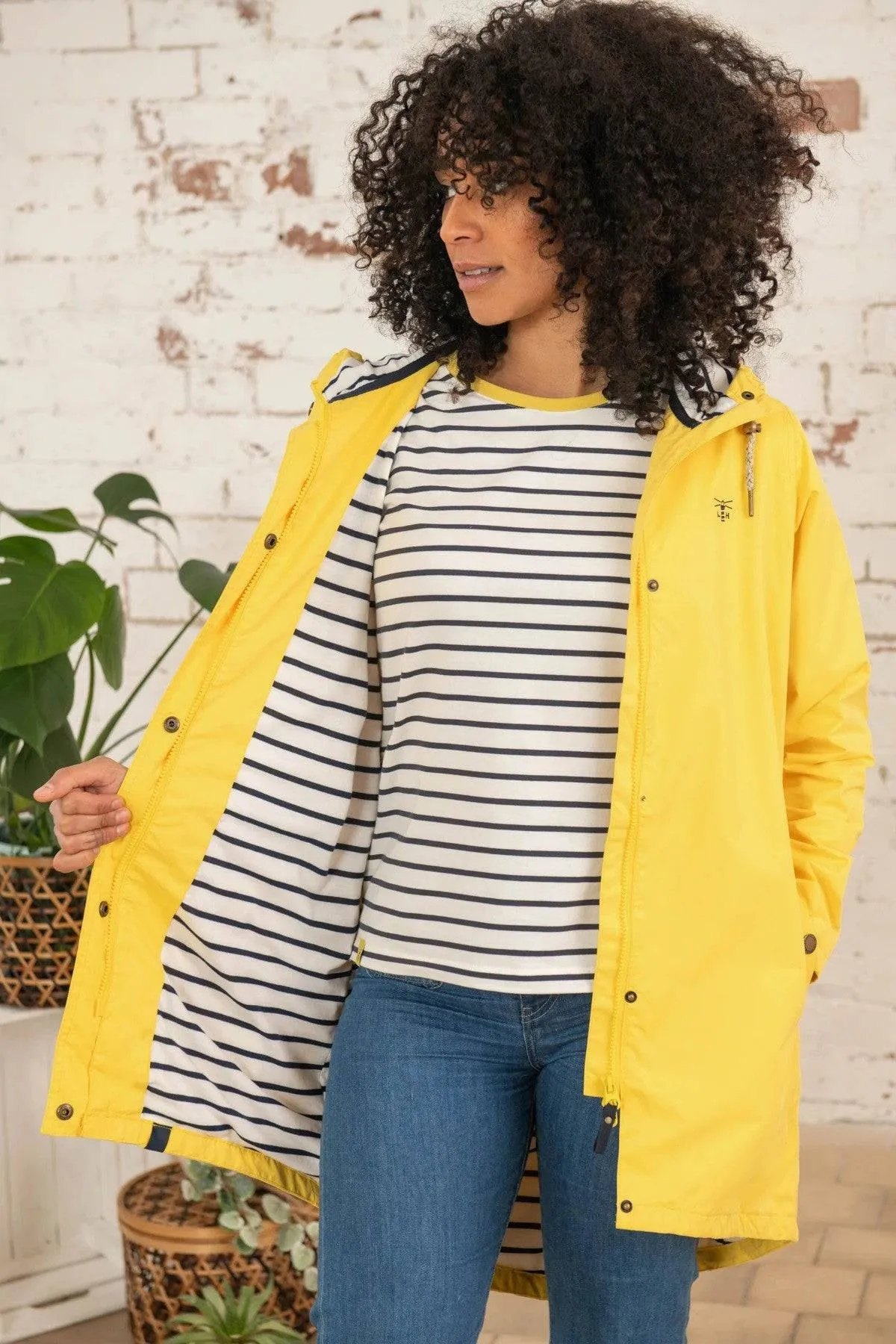Lighthouse Beachcomber Long Jacket -DANDELION
